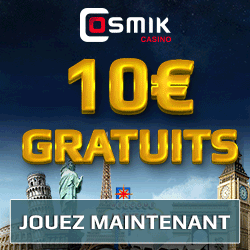 Cosmik 10 Euros gratuits